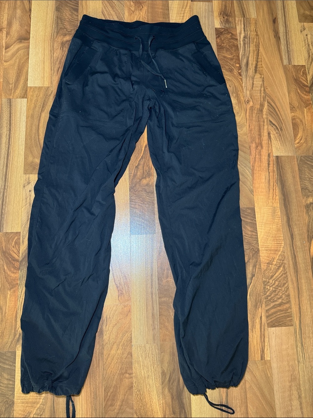 lululemon athletica Black Drawcord Jogger Pants